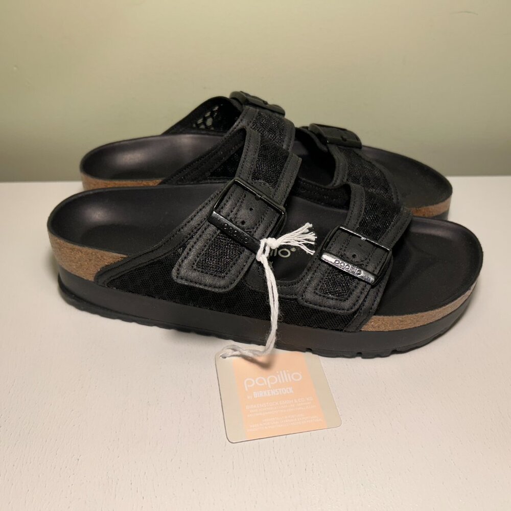 Birkenstock Arizona Flex Platform Synthetics Sandals - Picture 4 of 12
